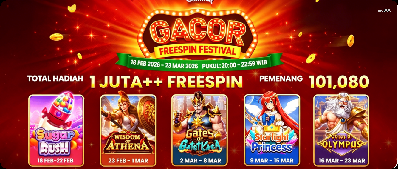 Login mc888 Sekarang Bonus Melimpah